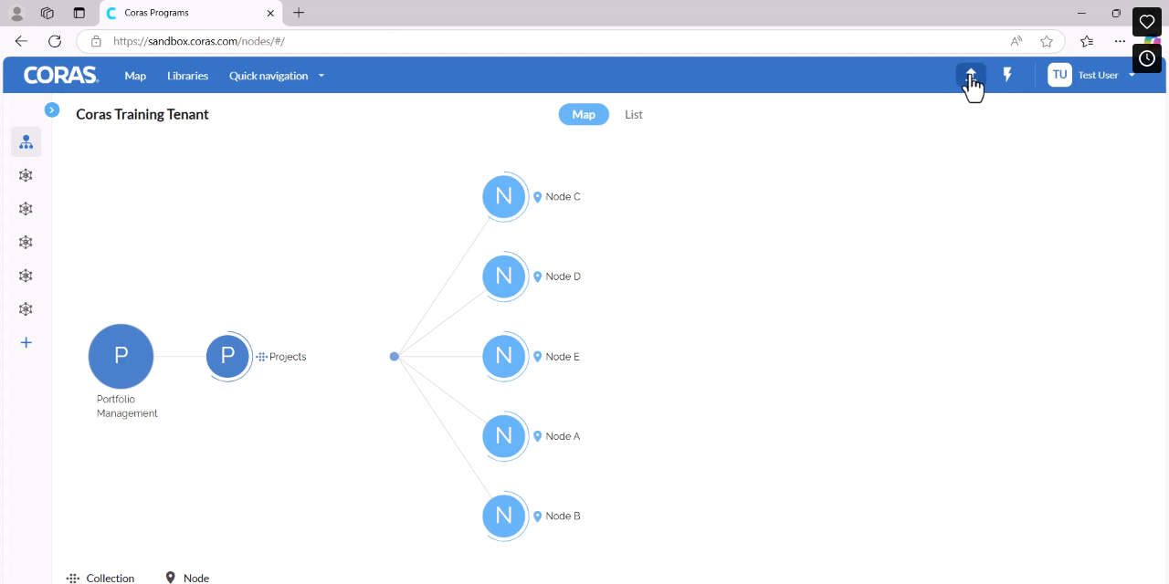 Central Ingest interface with Ingest Items button